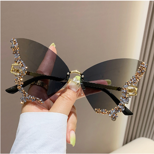 Diamond Butterfly Sunglasses