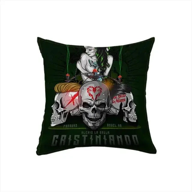 Cushion Cover Pillowcases Anuel AA Square Luxury Pillow Cover Pillow Case Sofa Car Bed Room Decor  Dakimakura Wedding