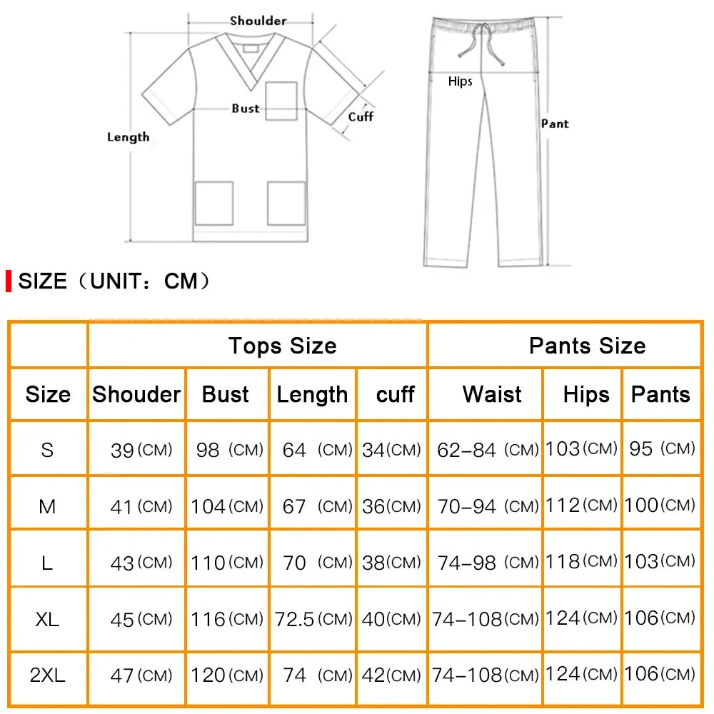 Solid Color Breathable Nursing Scrubs Women Uniforms Elasticity Pet Clinic Nurse Workwear Medical Doctor thin Clothing Wholesale