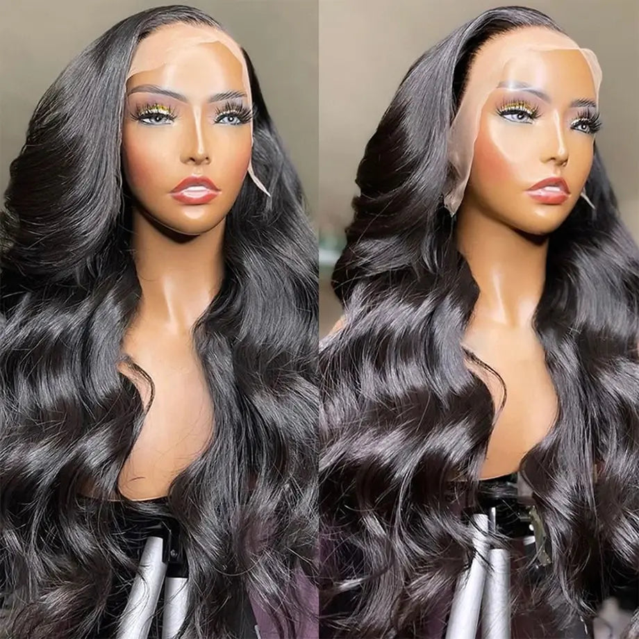 13x4 Human Hair Lace Front Wig 13x6 Body Wave Transparent Hd Lace Frontal Wig Brazilian PrePlucked 6X4 Glueless Closure Wig Sale