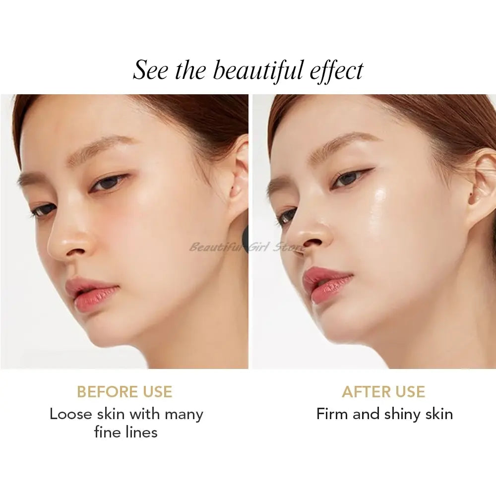 AILKE Anti-Aging Wrinkle Whitening Skin Care Face Cream With Collagen Rose Moisturizing Brightening Women Facial Korean Cosmetic